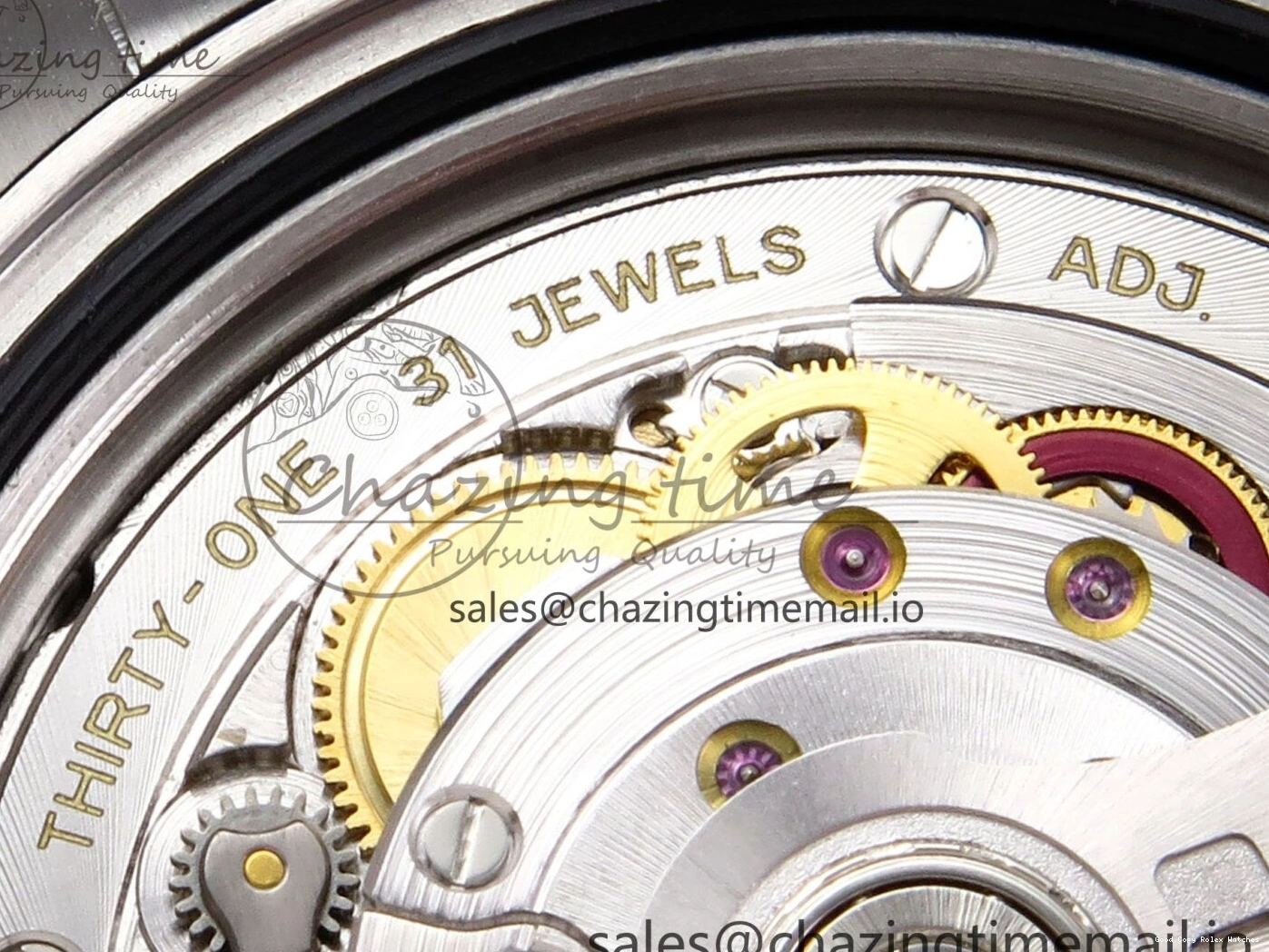 Good Copy Rolex Watches GMT-Master Bracelet Best Practical SH3285 CHS II Oyster GRNR 1019 EF on 904L 1:1 Edition 126710 1223